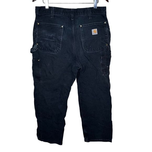 VTG Carhartt Double Knee USA Made B01 Men’s Size 36x30 Loose Original Fit - Picture 4 of 7